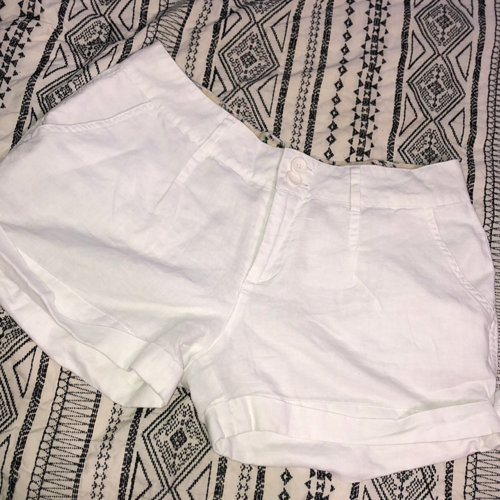 White shorts